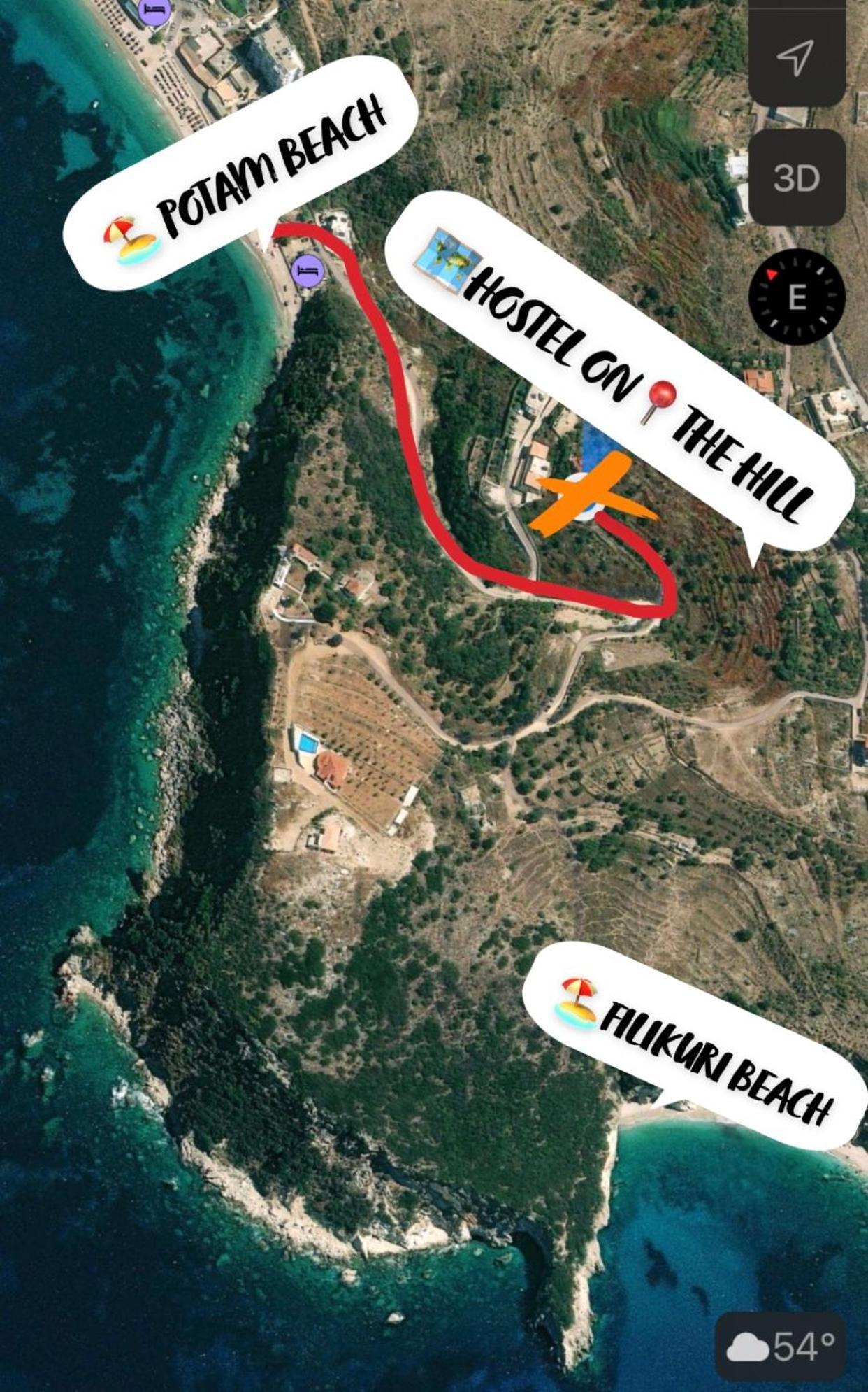 Hostel On The Hill - By Filikuri Beach هيماري المظهر الخارجي الصورة